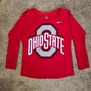 Nike Ohio State Women’s Long Sleeve‎ Top S